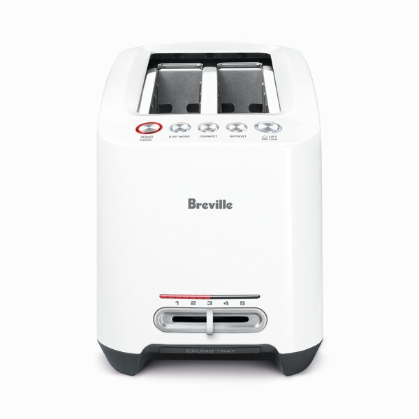 Breville Breville VTT519 2 Slices Toaster In White 850 W Brand New 
