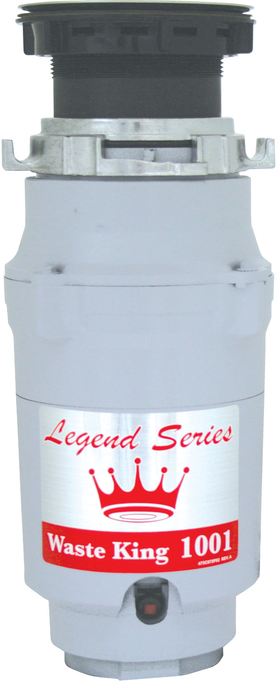 Waste King Legend Series EZMount 1/2 HP Continuous Feed Garbage