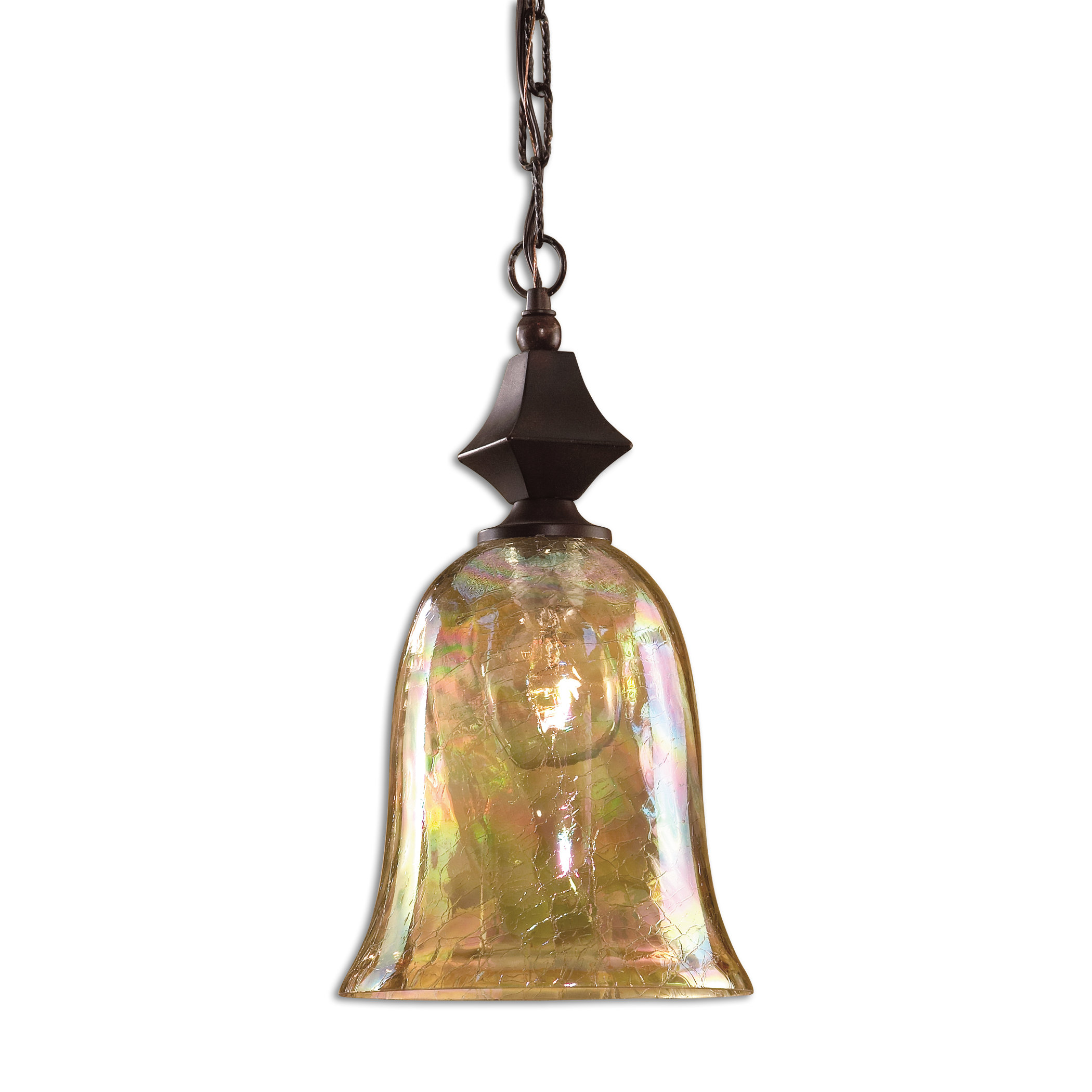 Bloomsbury Market Salina 1 Light Single Bell Pendant Reviews Wayfair