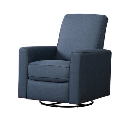 navy blue glider chair