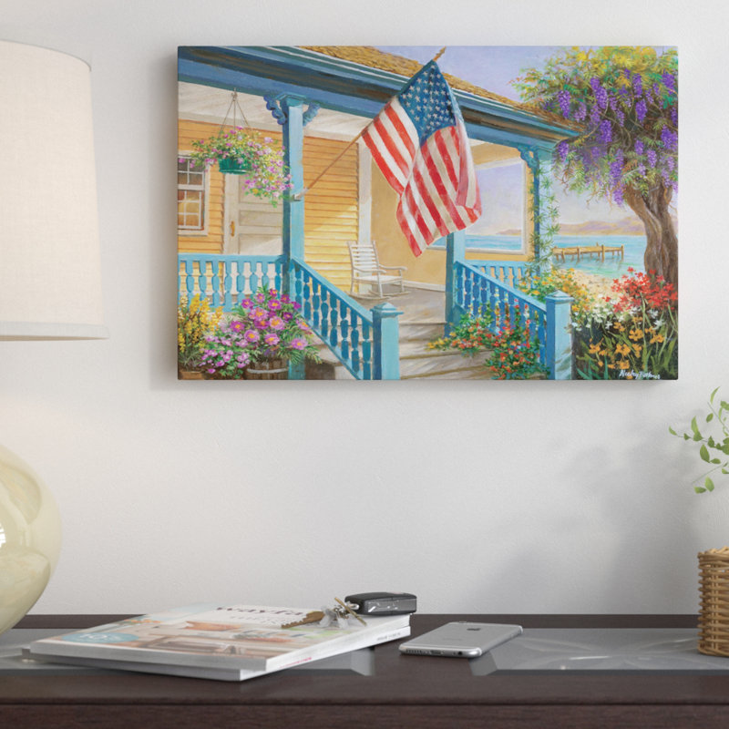 East Urban Home My Home Sweet Home Painting Print On Canvas