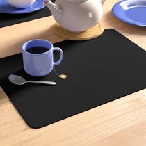 Rocutus 4pcs Table Dish Mats Placemats for Dining Table Heat Insulation Stain Resistant Placemat Stain Resistant Washable Table Mats 