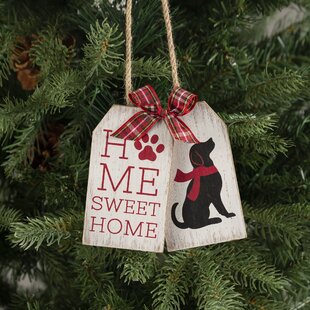 Felt Dog or Cat Ornament Melrose Christmas Decor Dog