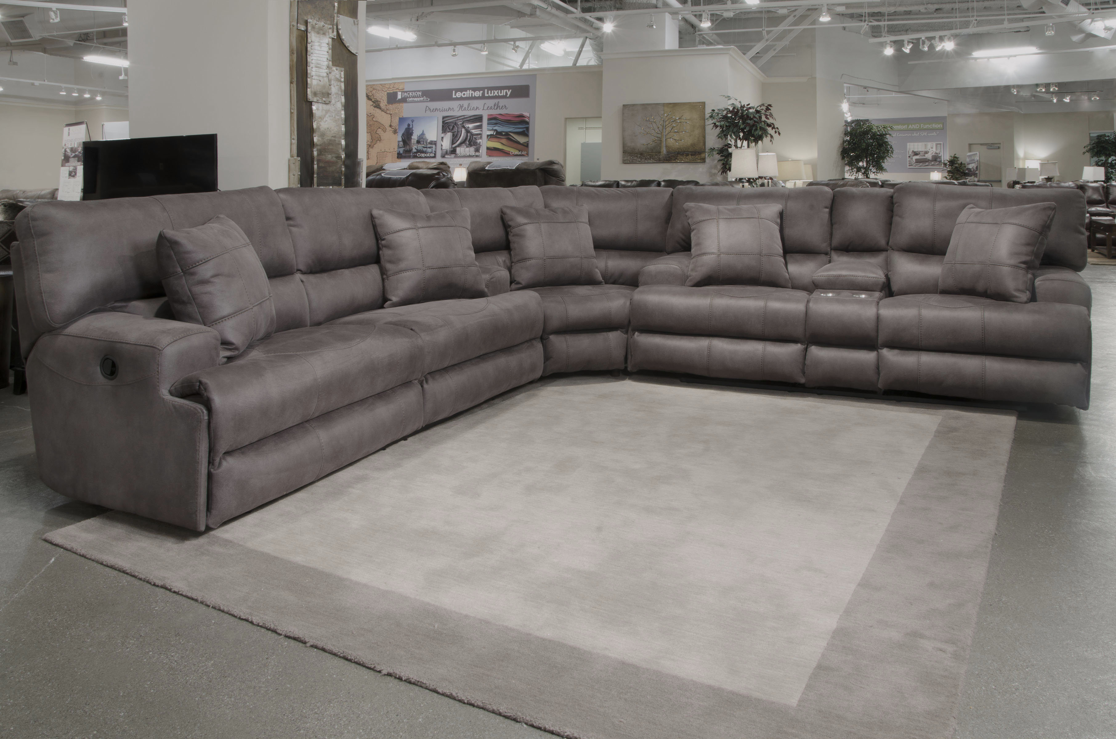 Monaco Left Hand Facing Reclining Sectional Monaco Left Hand Facing Reclining Sectional