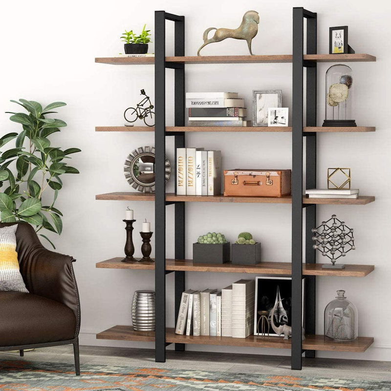 Williston Forge Melia Vintage Industrial Style 5 Tier Etagere