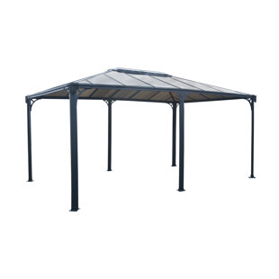Go to store & view more images Martinique 16 Ft. W x 12 Ft. D Aluminum Patio Gazebo by Palram