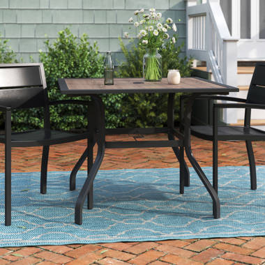 maytown metal dining table