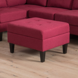 Lindley Fabric Storage Ottoman