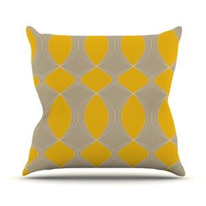 Geometries by Julia Grifol Throw Pillow