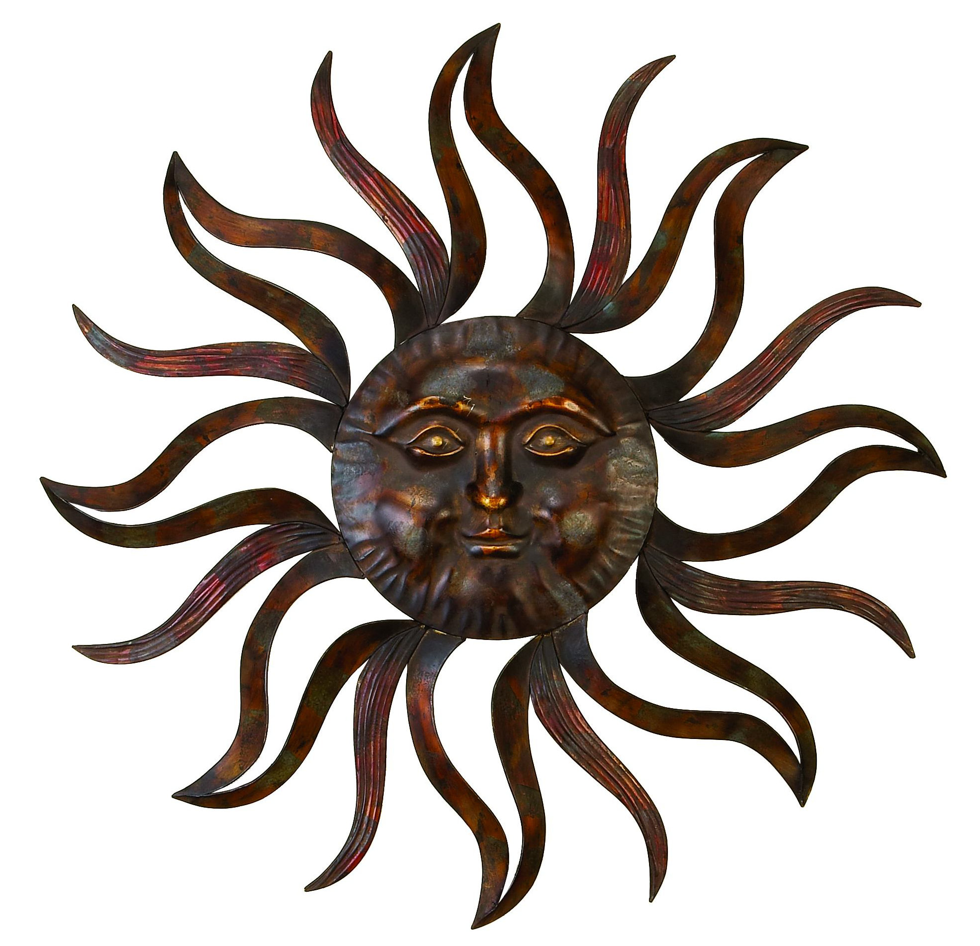 Eclectic Iron Celestial Sun Wall Decor Eclectic Iron Celestial Sun Wall Decor