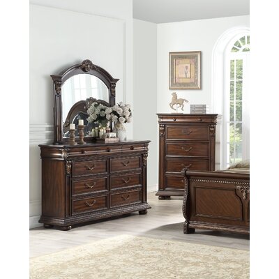 Resendez Arched Dresser Mirror Astoria Grand