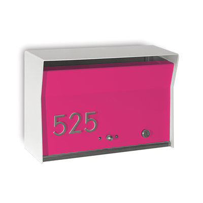 RetroBox Locking Wall Mounted Mailbox