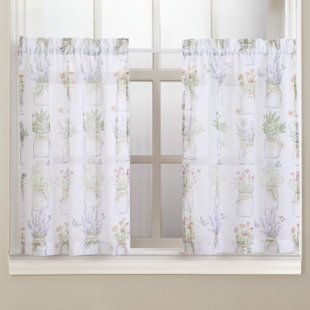 Bathroom Cafe Curtains Wayfair Eve S Cafe Curtain