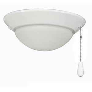 2-Light Bowl Ceiling Fan Light Kit