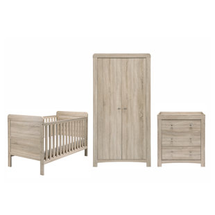 Baby Furniture Set Any Cots Wayfair Co Uk Fontana Cot Bed 3 Piece Nursery Furniture Set