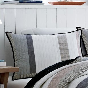 Details about   New LH Lamont Home CHEVRON Matelasse Standard Pillow Sham  20x26 ~ Charcoal Grey 