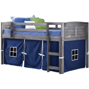 Modern Contemporary Camaflexi Twin Low Loft Bed Allmodern Quickview