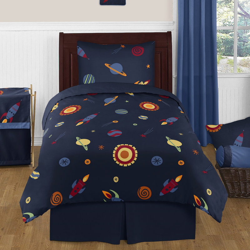 Sweet Jojo Designs Space Galaxy Comforter Set Reviews Wayfair