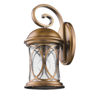Go to store & view more images Glaucia Elegant 1-Light Outdoor Wall Lantern by Darby Home Co
