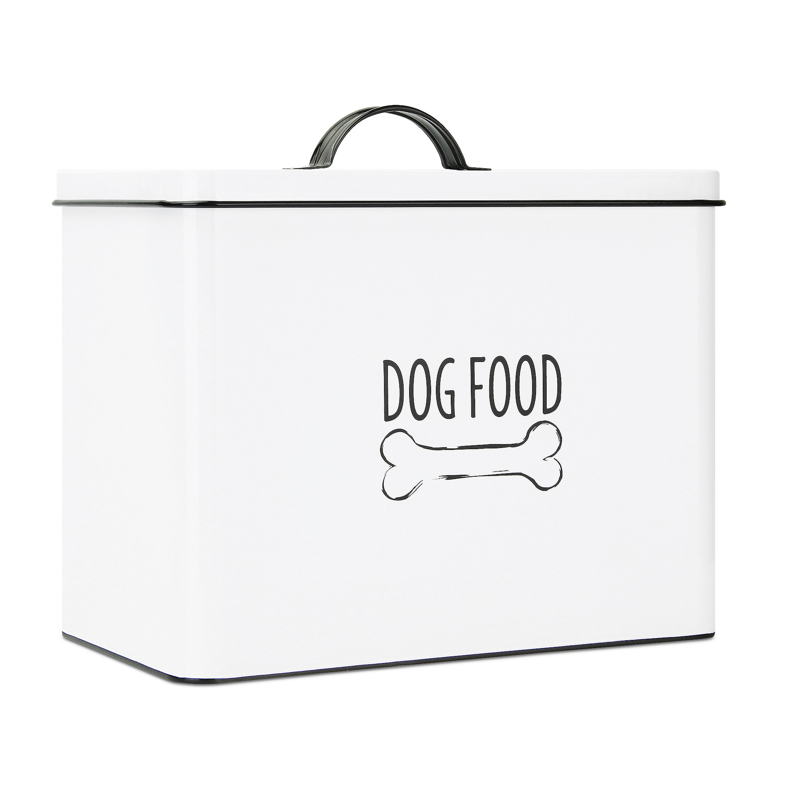 steel pet food container