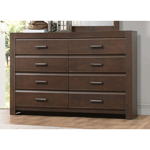 Clinchport Wooden 8 Drawer Double Dresser by Ivy Bronx