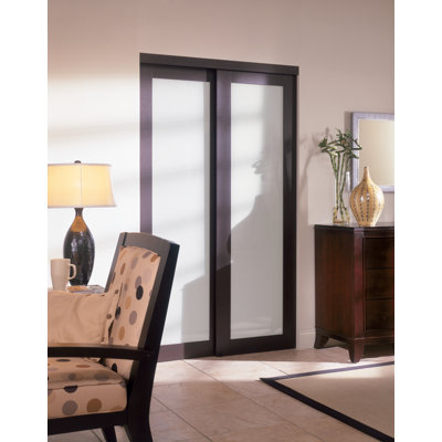 Baldarassario Glass Sliding Closet Door Erias Home Designs Finish