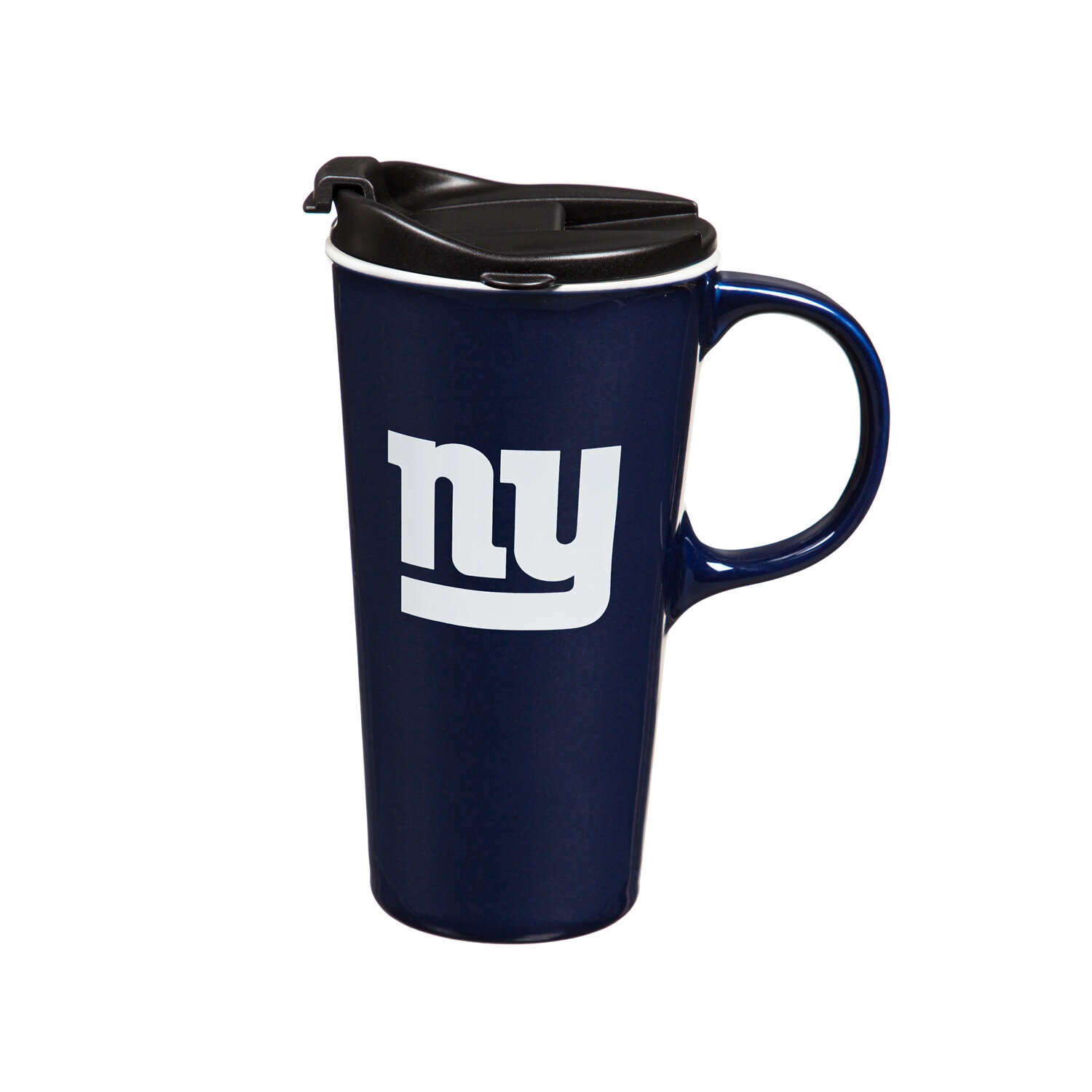 New York Giants Insulated 16oz Travel Mug Blue 