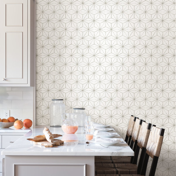 Gold Flamingo Diego 18 L X 20 5 W Peel And Stick Wallpaper Roll Reviews Wayfair