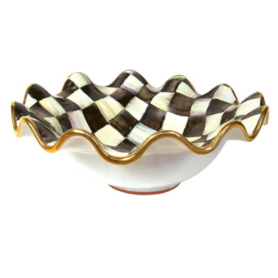 Courtly Check® Ceramic Fluted Bowl