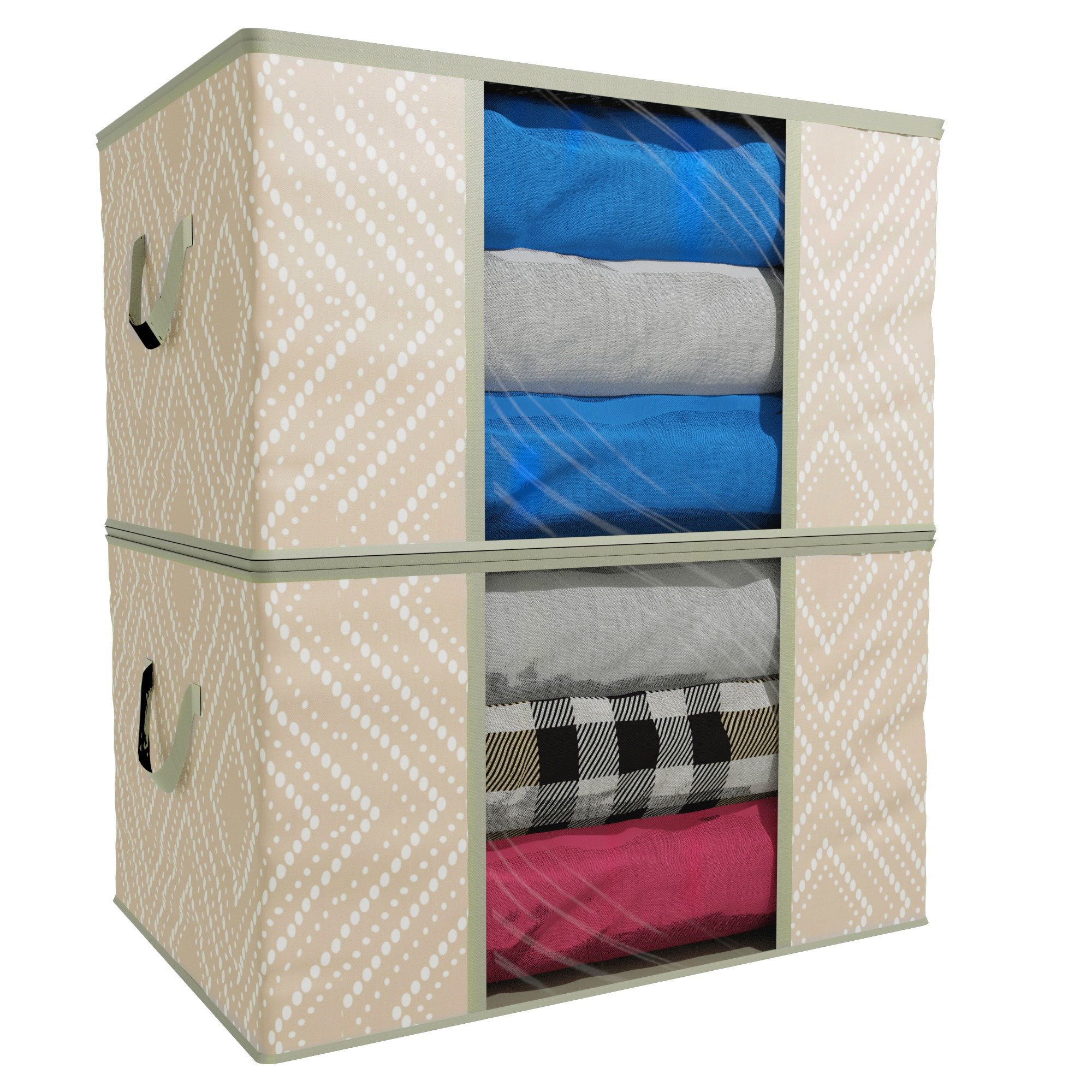Rebrilliant Fabric Underbed Storage Set Wayfair