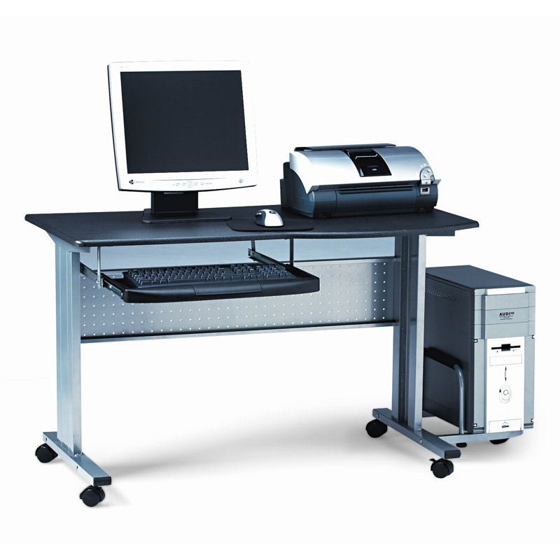 Mayline Mobile Worktable Computer Desk Reviews Wayfair Mobile Worktable Computer Desk