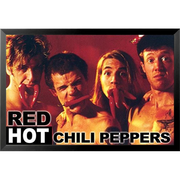 High Quality Premium Poster Print Red Hot Chili Peppers Vintage 