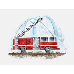 Kelvin Fire Truck Canvas Art