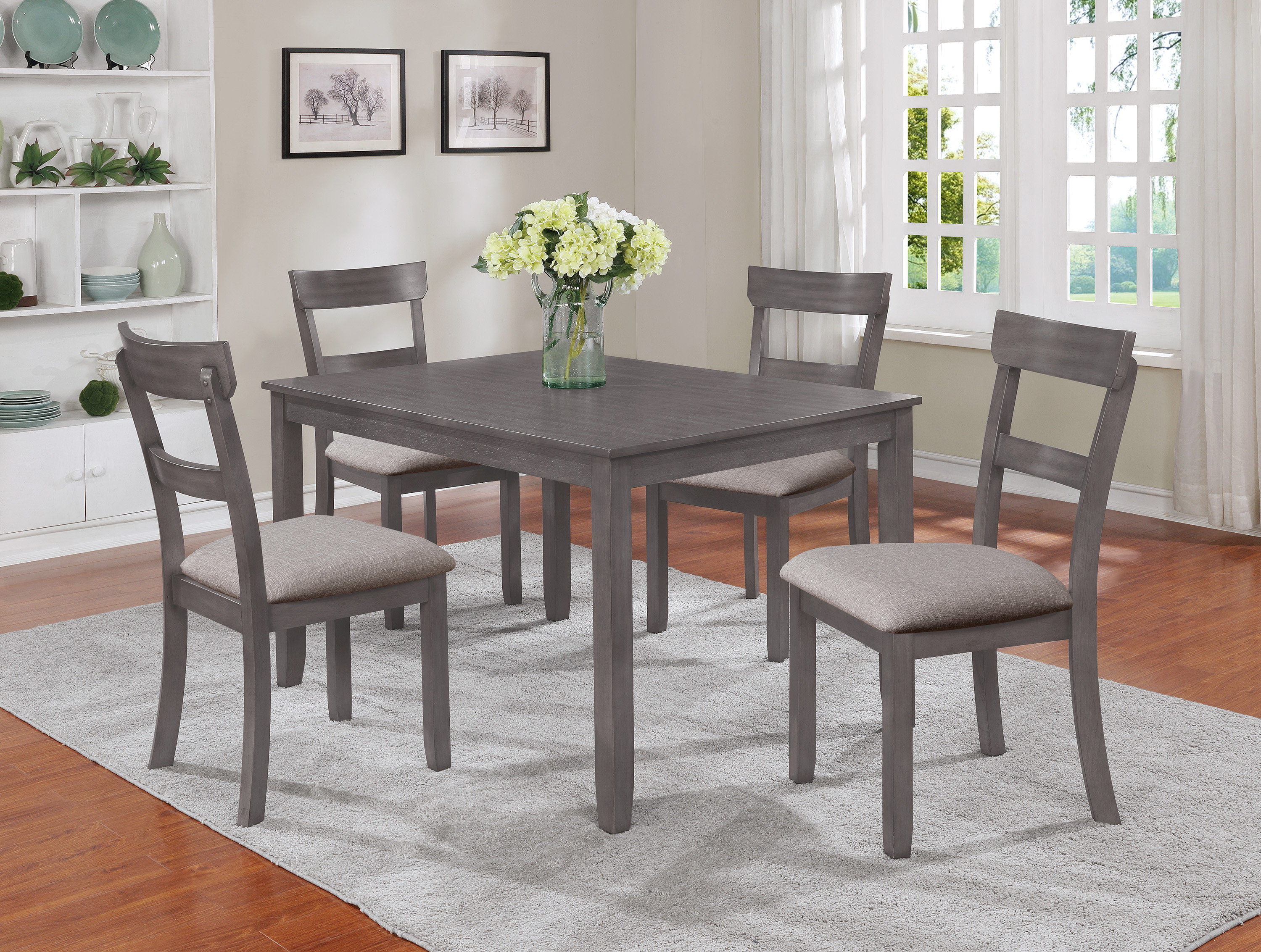 wayfair dining table grey