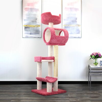 Pink Cat Trees & Condos You'll Love in 2020 | Wayfair