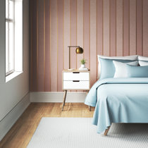 Wayfair | Pink Stripe Wallpaper You'll Love in 2023