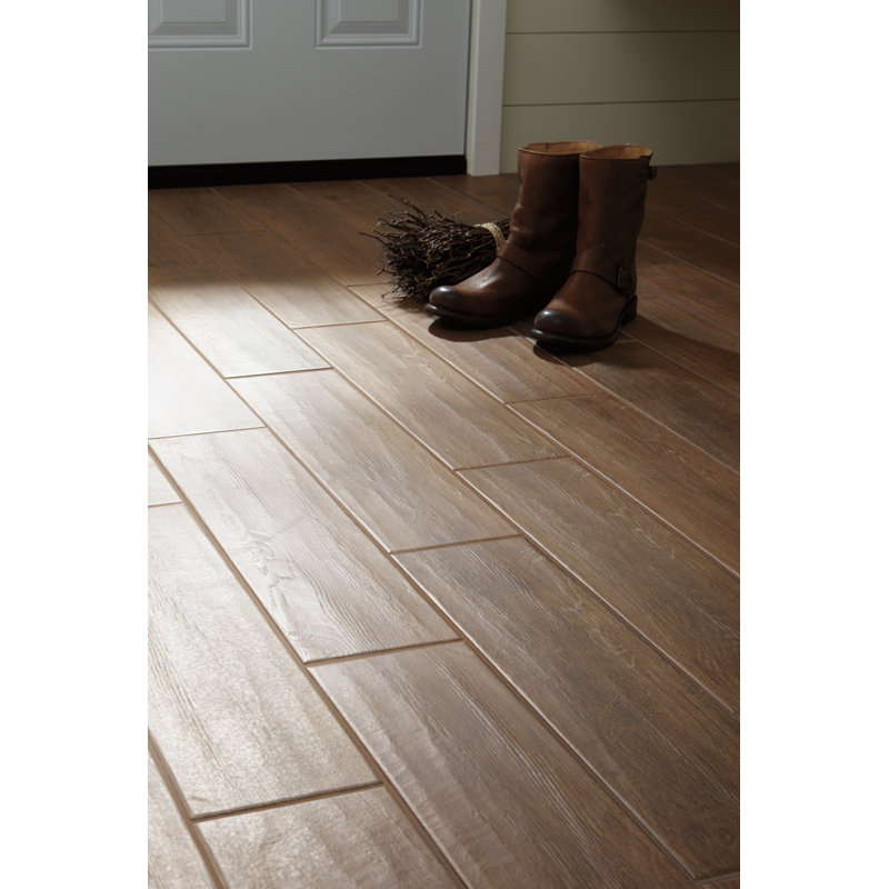 Itona Tile Visual 6 X 24 Porcelain Wood Look Wall Floor Itona Tile Visual 6 X 24 Porcelain