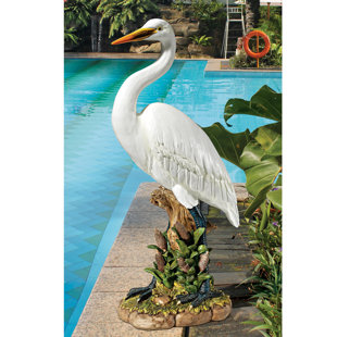 Great Dane Statue Wayfair Great Egret Statue