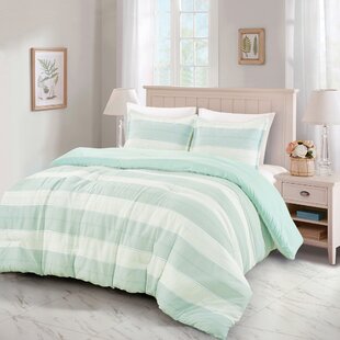 mint and grey duvet cover