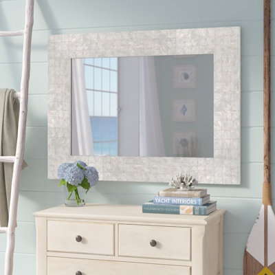 Capiz Shell Accent Mirror 29.5.3x9.42