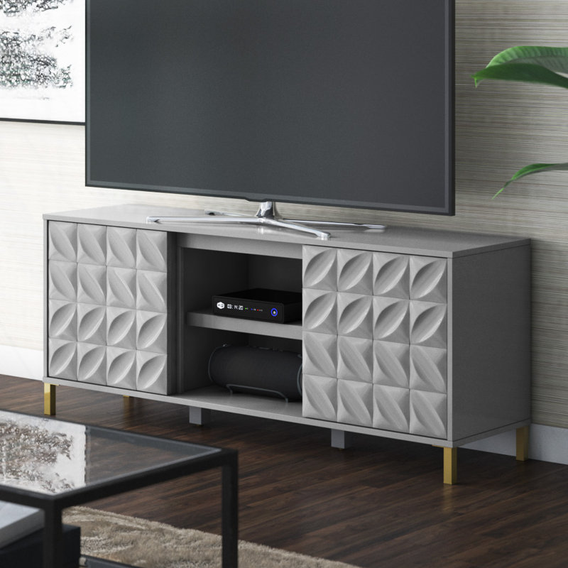 Ebern Designs Mitchellville Tv Stand For Tvs Up To 60 Reviews Wayfair Above is a modern open shelf stand with. mitchellville tv stand for tvs up to 60