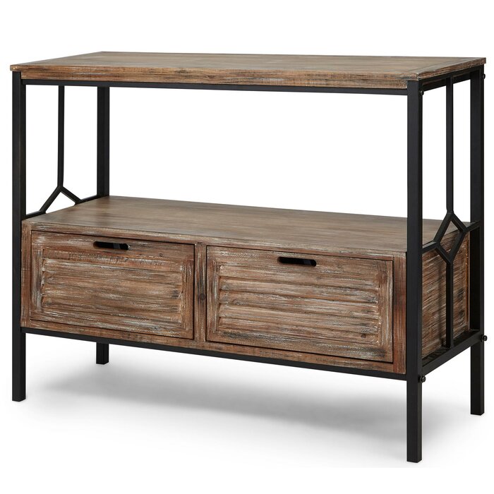 Gracie Oaks Cartagena Media Console Table Wayfair