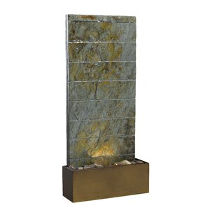 Resin/Natural Stone Fountain with Light
