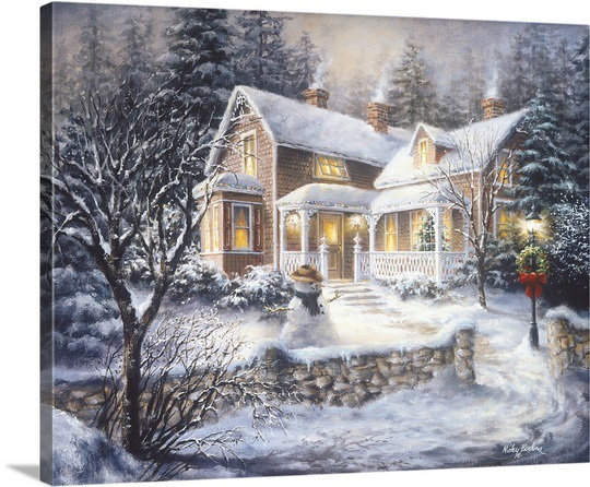 Winter by Nicky Boehme - Wrapped Canvas Graphic Art