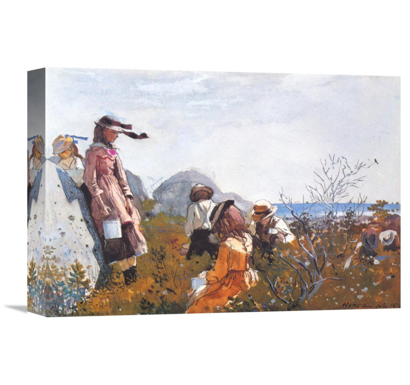 Global Gallery The Berry Pickers By Winslow Homer Painting Print