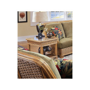 Wicker Rattan End Side Tables You Ll Love Wayfair Somerset End Table