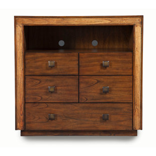 Wilkes Compact TV 5 Drawer Media Chest by Loon Peak