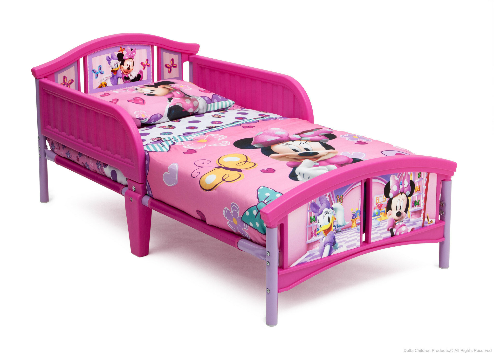 Delta Children Lit Pour Tout Petits Minnie Mouse En Plastique Et Commentaires Wayfair Ca