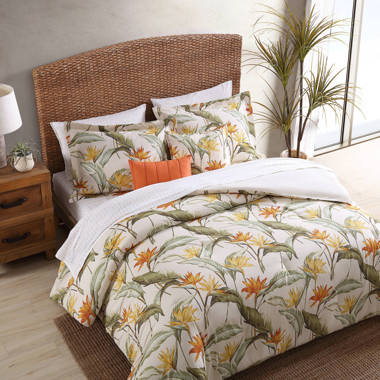 tommy bahama birds of paradise queen comforter set