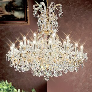 Maria Thersea 25-Light Crystal Chandelier